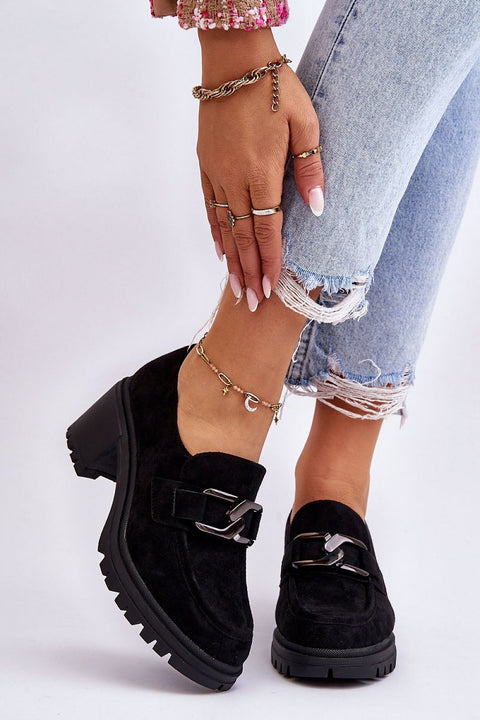 Heeled low shoes Step in style