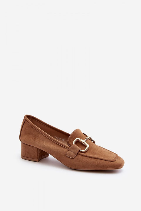 Heel pumps Step in style