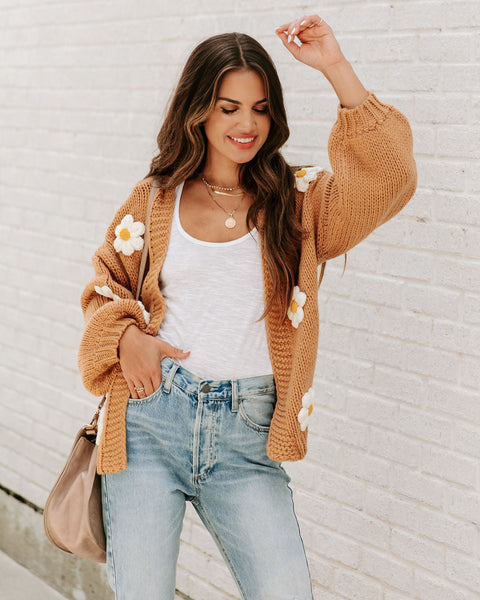 Cardigan / Camisola Floral