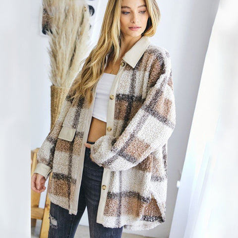 Casacão "Lamb Wool" Casual Wear