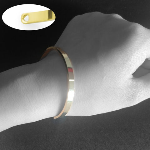 Pulseira em Cobre com Gravação