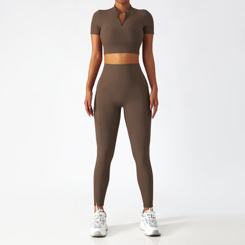 Conjunto de Yoga / Treino / Corrida / Uso Casual